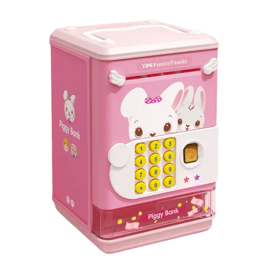 Alcancia Electronica Diseños Kawaii Caja Fuerte Portatil