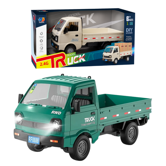 Camion 3/4 de Carga a Control Remoto Escala 1:16 Con Cajas