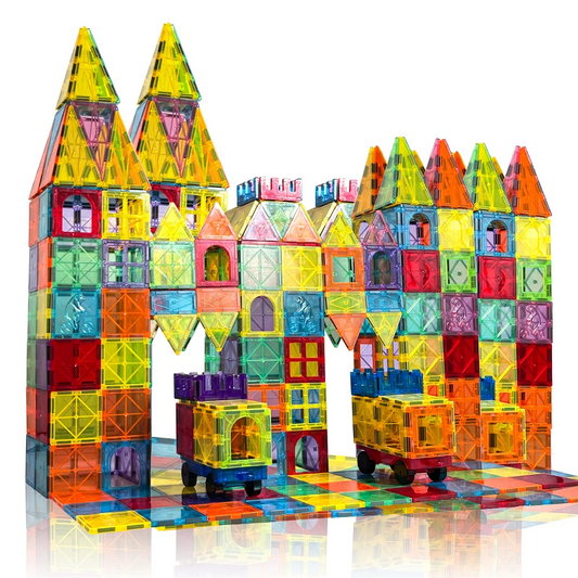 Juego Bloques Magneticos Construccion 50 Piezas Educativo