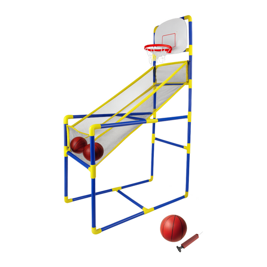 Juego De Baloncesto Infantil Con Canasta Inflador y Pelota