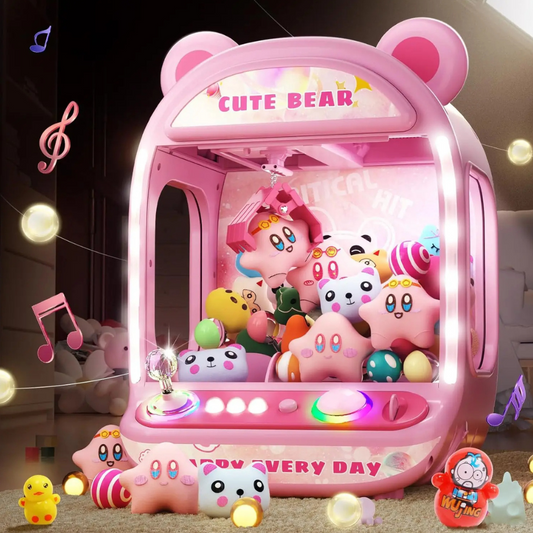 Juguete Maquina De Peluches Atrapa Con Garra Kawaii Infantil
