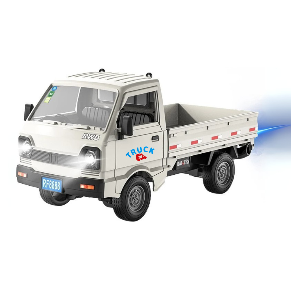 Camion 3/4 de Carga a Control Remoto Escala Con Luz Led