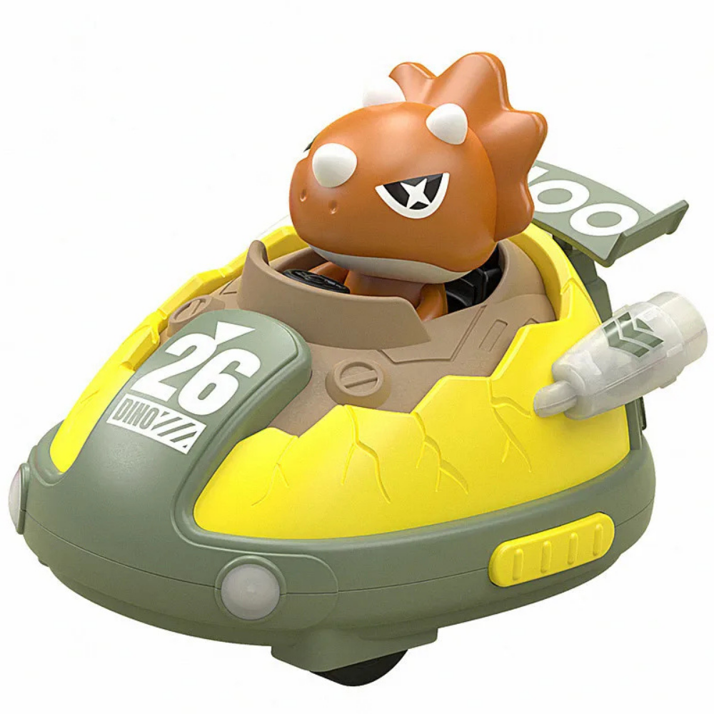 Set de Autitos Chocadores a Control Remoto Piloto Saltarin