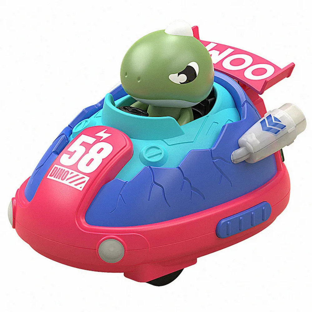 Set de Autitos Chocadores a Control Remoto Piloto Saltarin