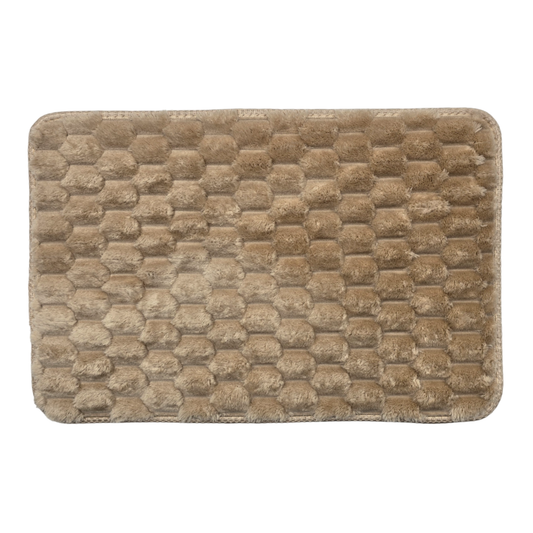 Alfombra De Baño Piso Extra Suave Y Absorbente Con Diseño