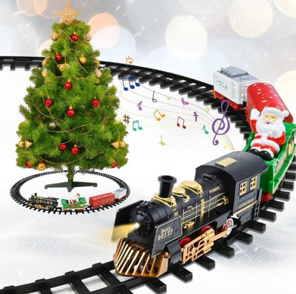 Tren Electrico Navideño Base de Arbol Decorativo Navidad
