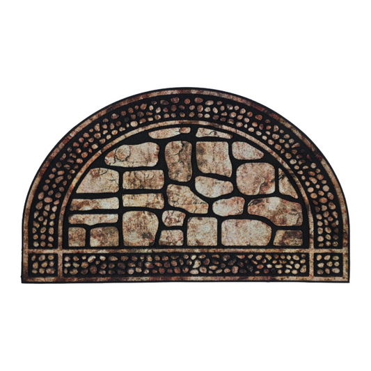 Alfombra Limpiapies Felpudo Alfombra De Entrada Piedra Semi