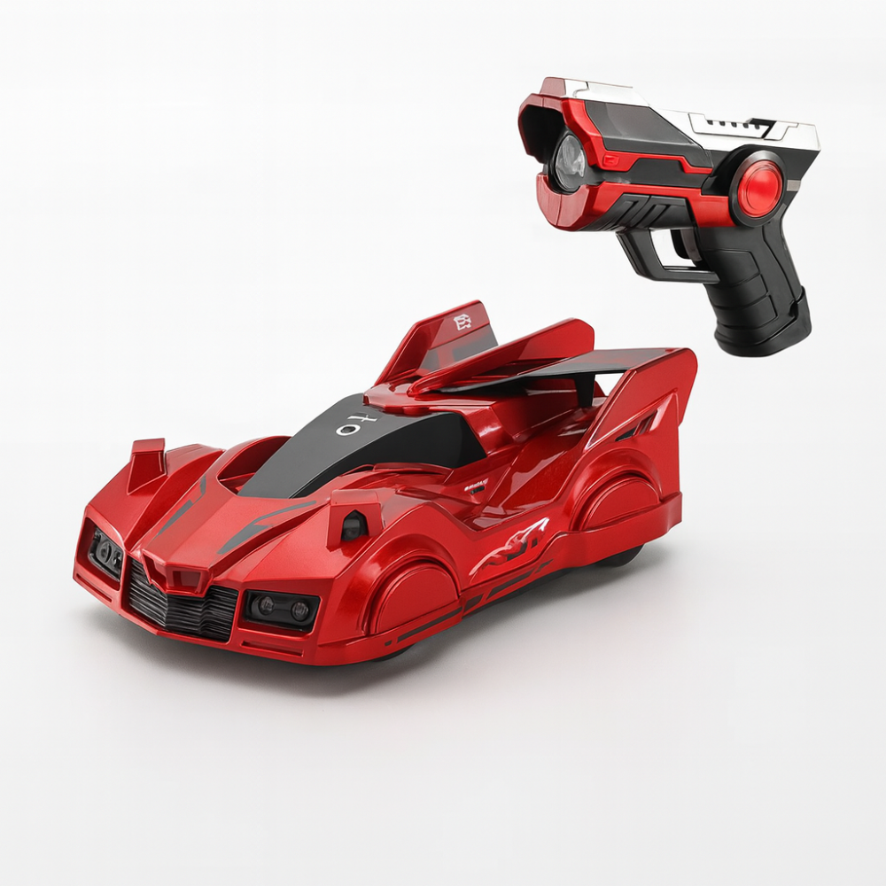 Auto a Control Remoto Laser de Pared Trepa Muro Antigravedad