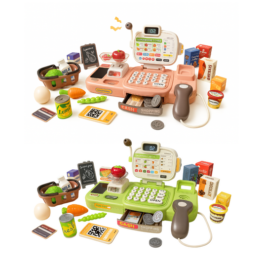 Caja Registradora Juguete Infantil Supermercado Alimentos