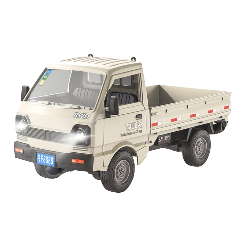 Camion 3/4 de Carga a Control Remoto Escala 1:16 Con Cajas