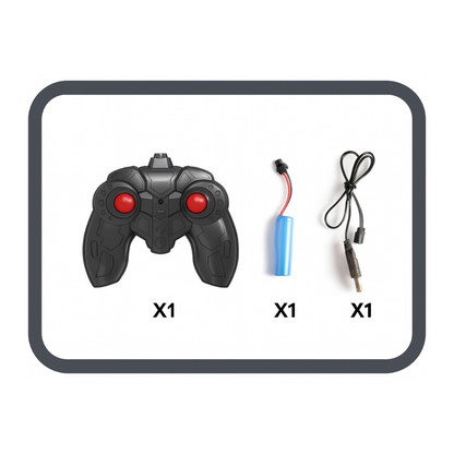 Camion Contenedor A Control Remoto Rc Juguete Con Luces