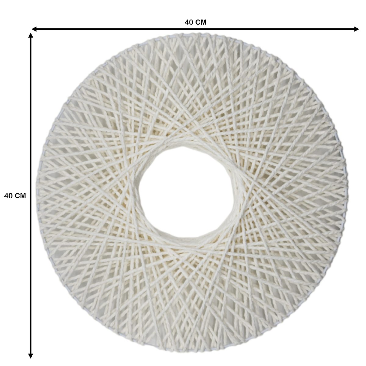 Circulo De Decoracion Colgante Hecho A Mano Living Terraza