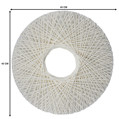Circulo De Decoracion Colgante Hecho A Mano Living Terraza