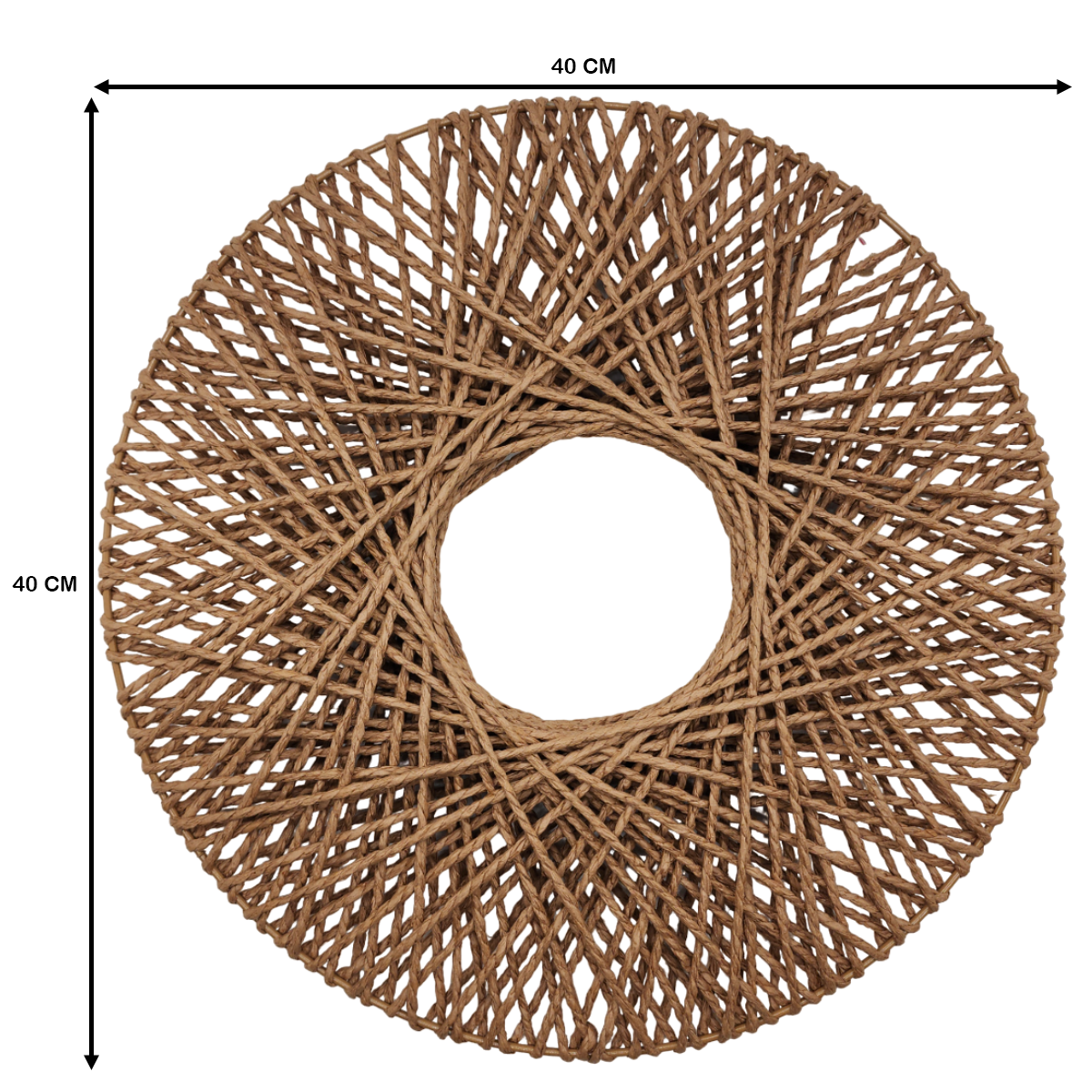 Circulo De Decoracion Colgante Hecho A Mano Living Terraza