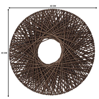 Circulo De Decoracion Colgante Hecho A Mano Living Terraza