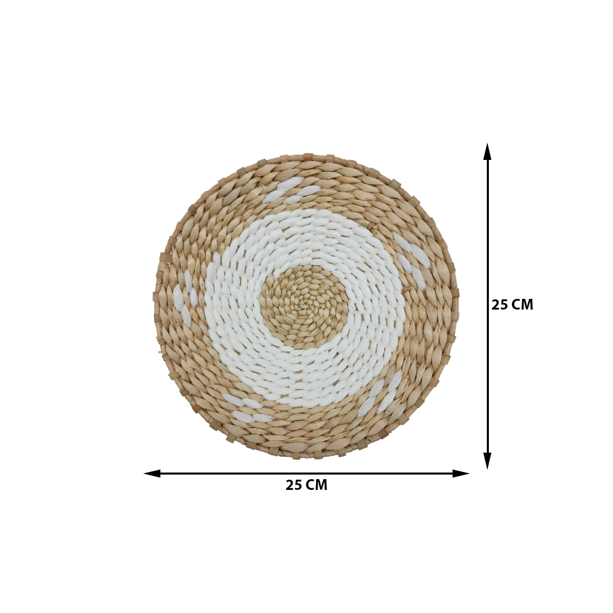 Circulo Decoración De Mimbre Para Pared Casa Terraza Mediano