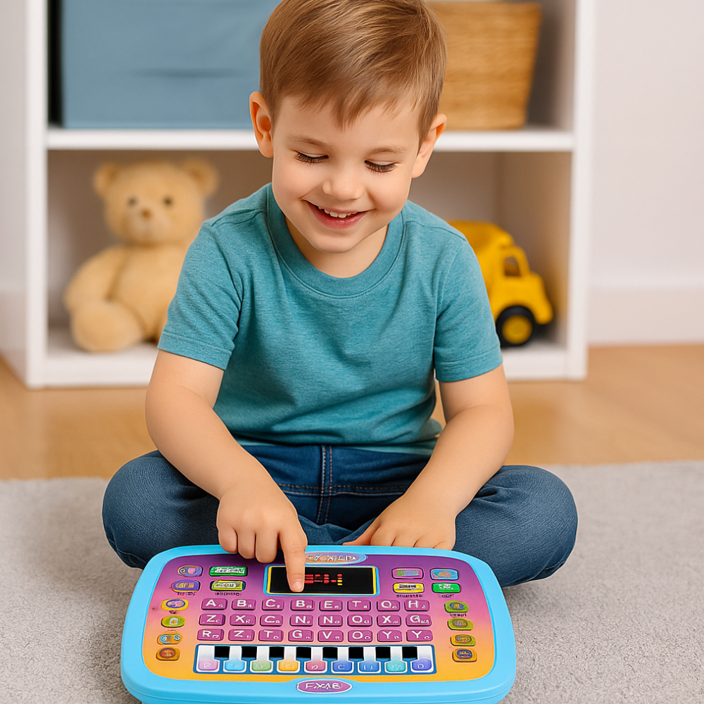 Computadora Educativa Infantil Juguete Piano Letras y Numero