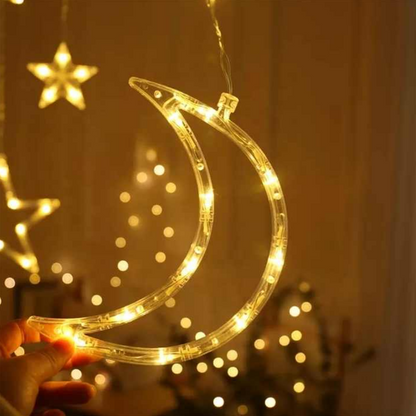 Cortina Luces Led Guirnaldas Navideñas