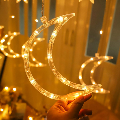 Cortina Luces Led Guirnaldas Navideñas