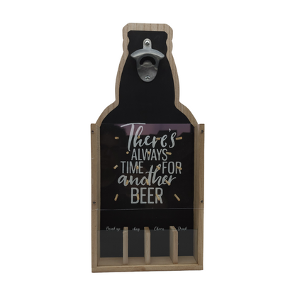 Destapador Abridor De Botellas Para Pared Con Juego