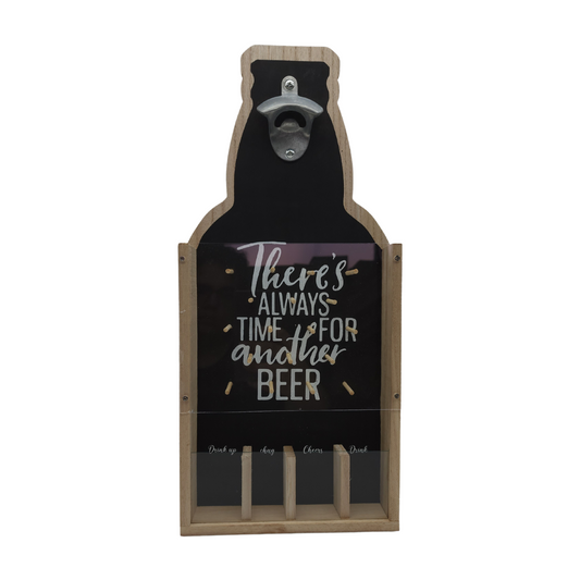 Destapador Abridor De Botellas Para Pared Con Juego