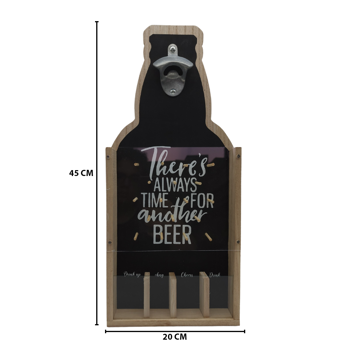 Destapador Abridor De Botellas Para Pared Con Juego