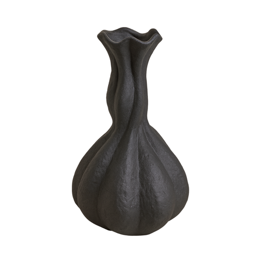 Florero Decorativo Moderno Minimalista Negro Escandinavo