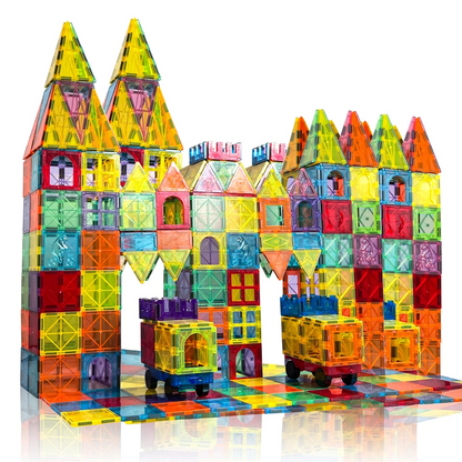 Juego Bloques Magneticos Construccion 50 Piezas Educativo