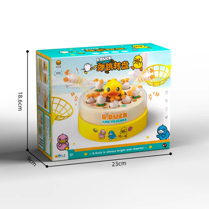 Juego De Mesa Captura Patitos Saltador Infantil Giratorio