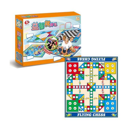 Juego De Mesa Ludo Grande Entretenimiento Tapete Didactico