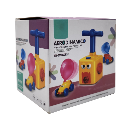 Juego Inflador De Globos Juguete Para Niños Autos Carreras