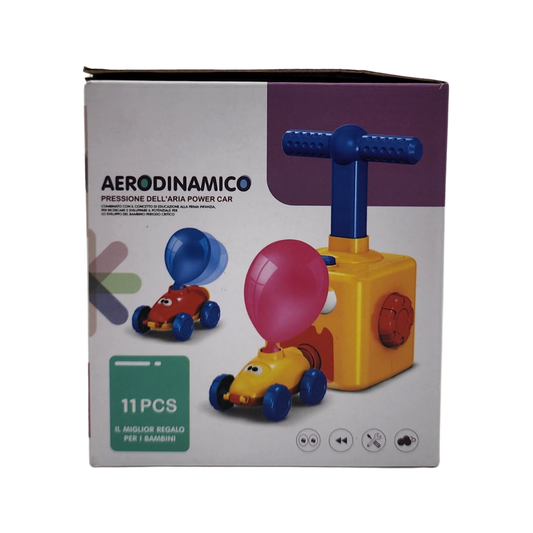 Juego Inflador De Globos Juguete Para Niños Autos Carreras