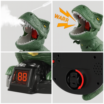 Juego de Punteria Dinosaurio Con Pelotas y Lanzadores