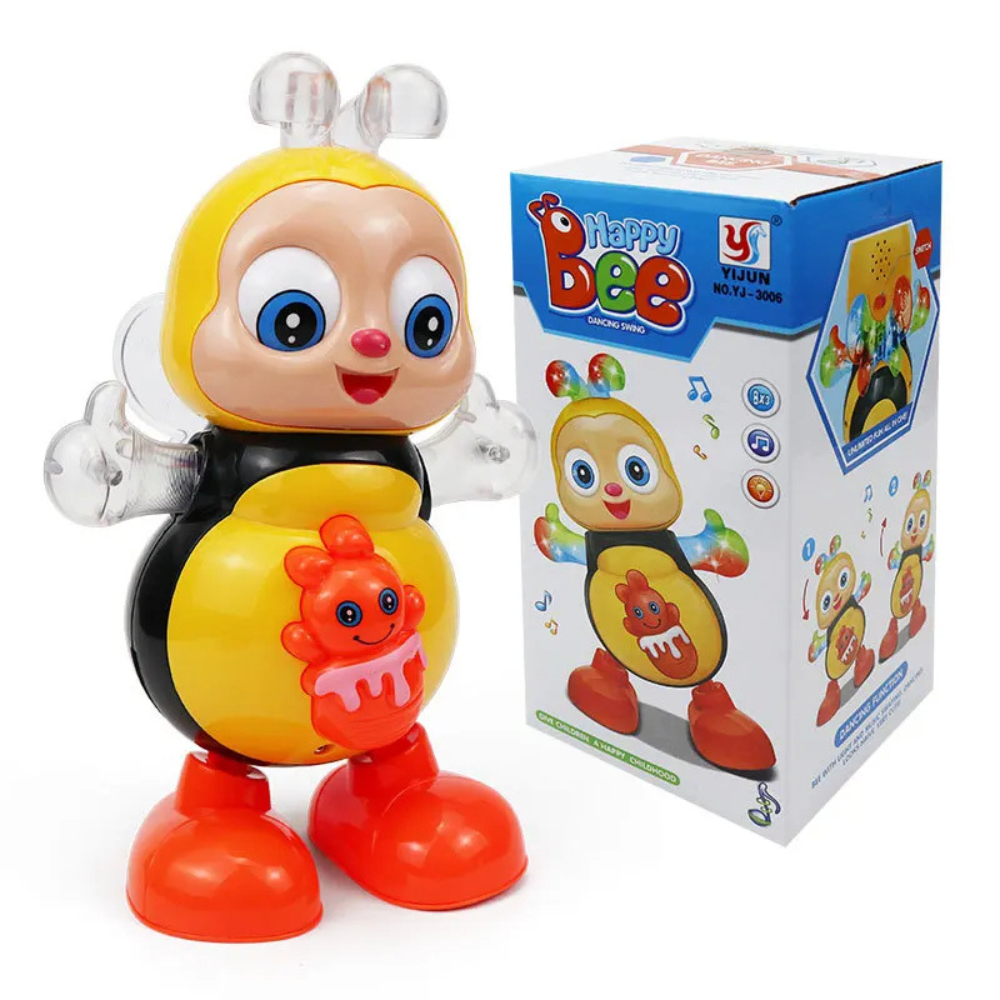 Juguete Abeja Bailarin Interactivo Musical Con Luces