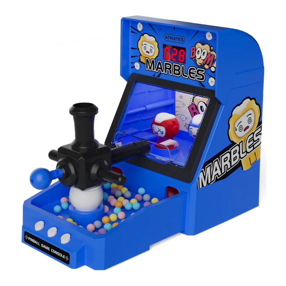 Juguete Maquina Pinball De Mesa Infantil Con Pelotitas Juego
