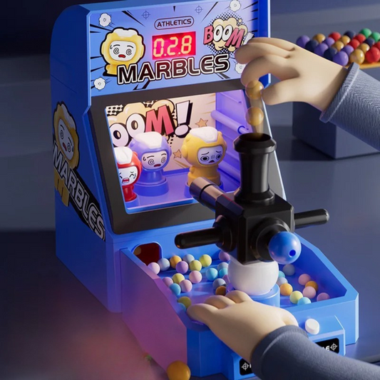 Juguete Maquina Pinball De Mesa Infantil Con Pelotitas Juego