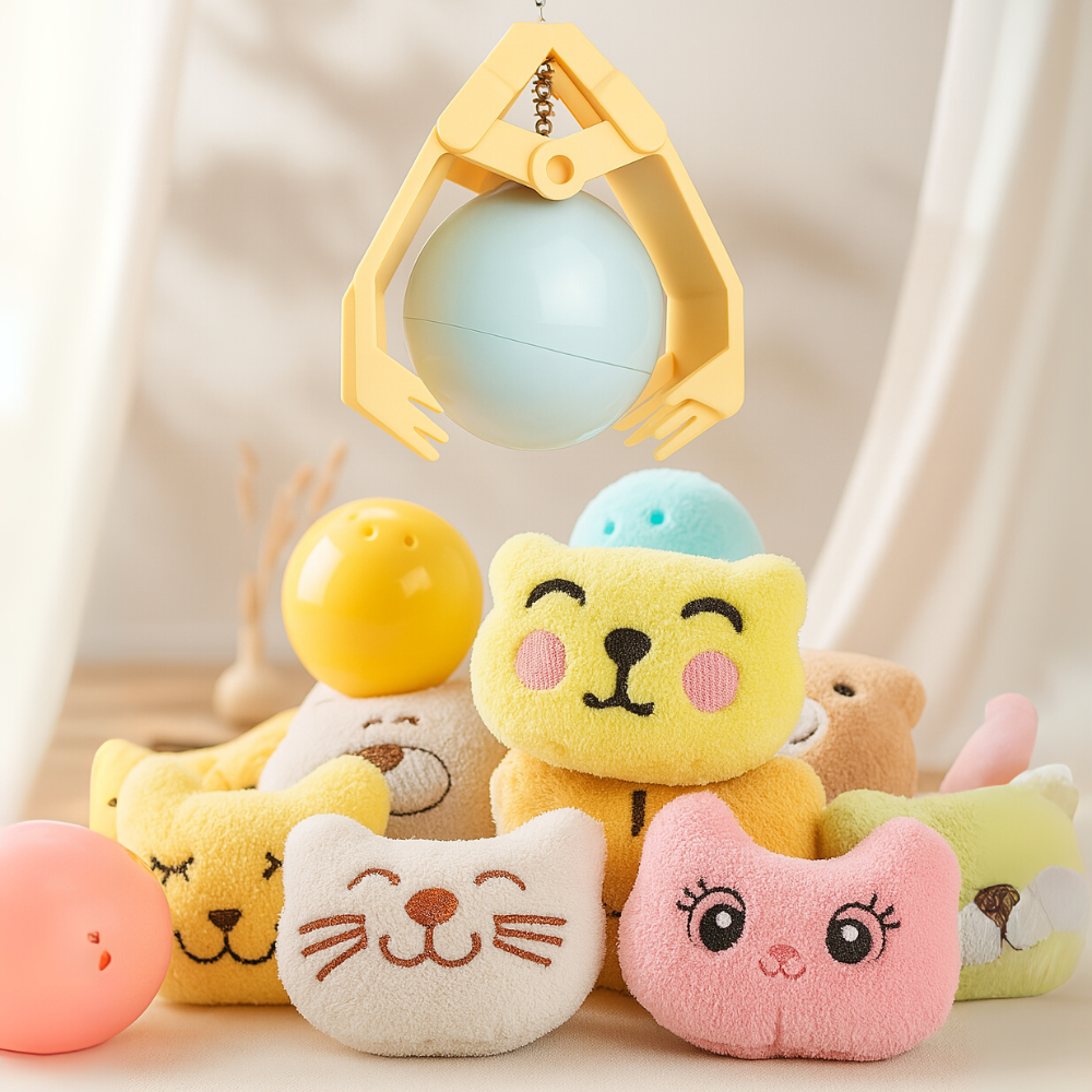 Juguete Maquina De Peluches Garra Cute Kawaii Kit Machine