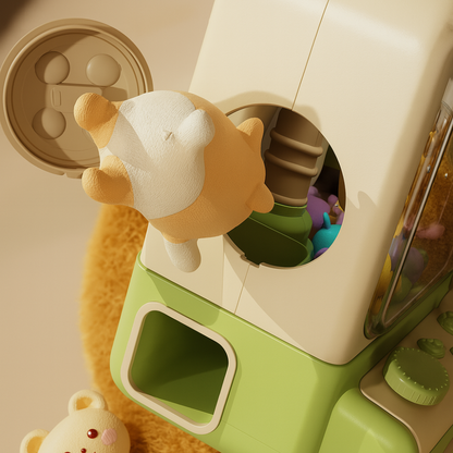 Juguete Maquina De Peluches Garra Cute Kawaii Kit Machine