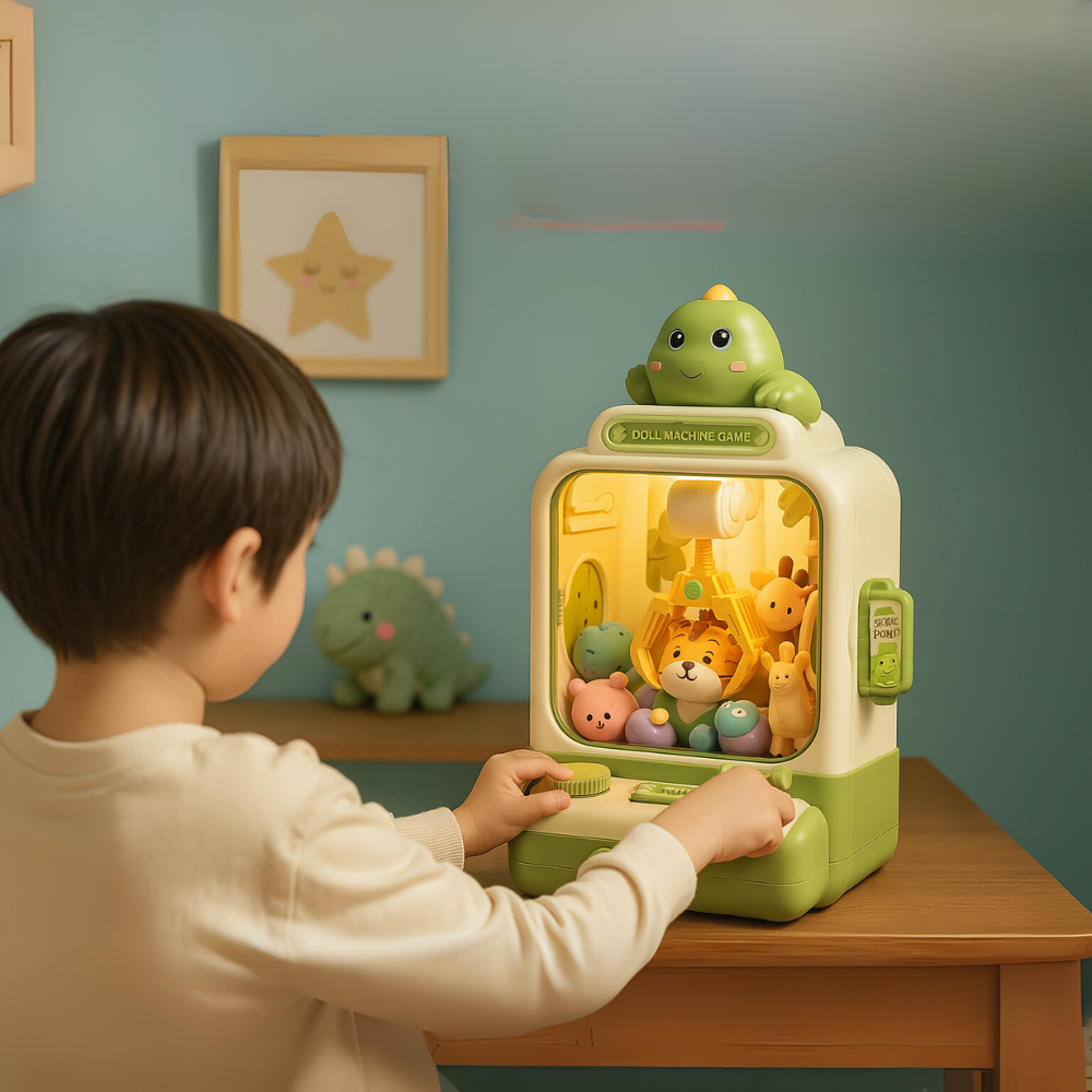 Juguete Maquina De Peluches Garra Cute Kawaii Kit Machine