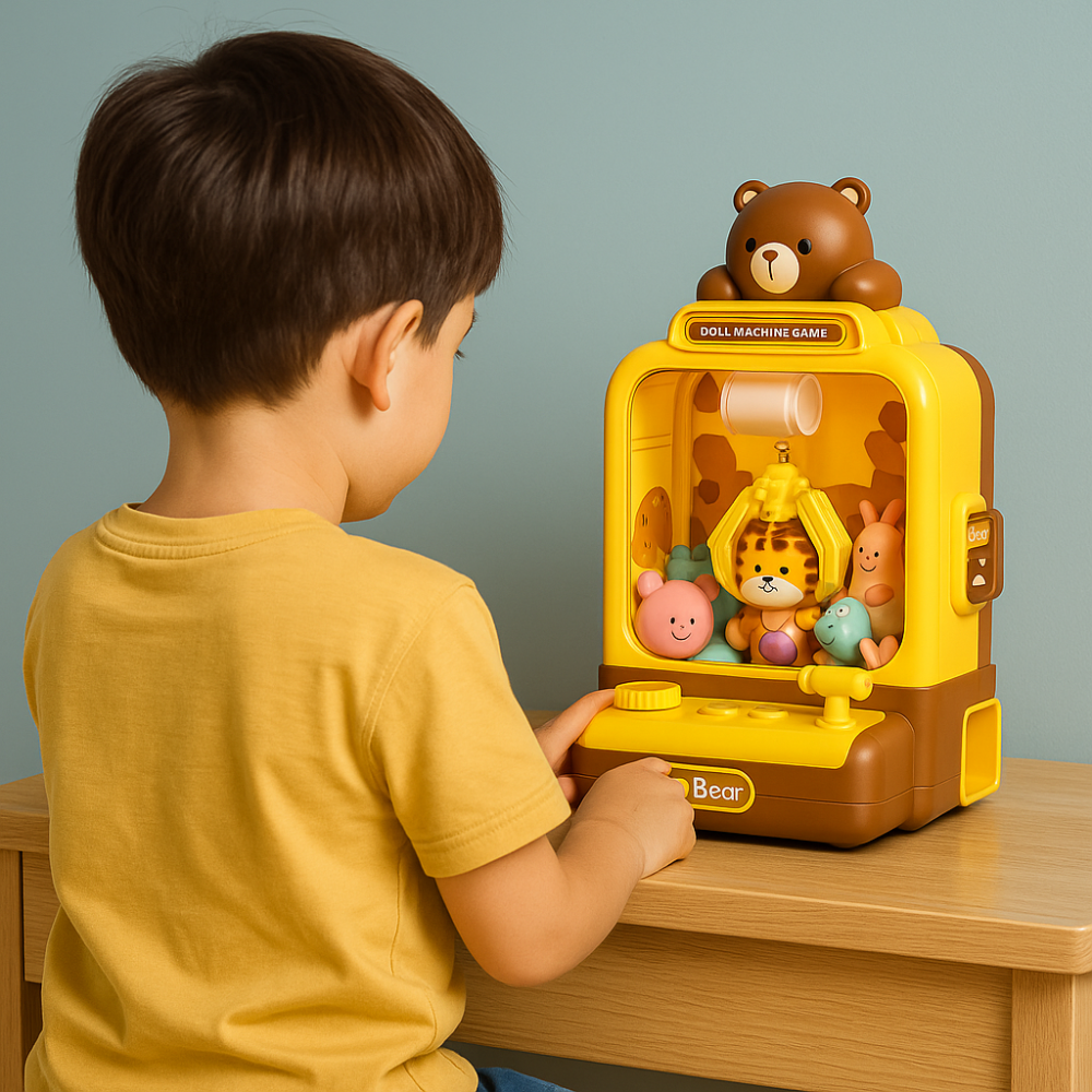 Juguete Maquina De Peluches Garra Cute Kawaii Kit Machine