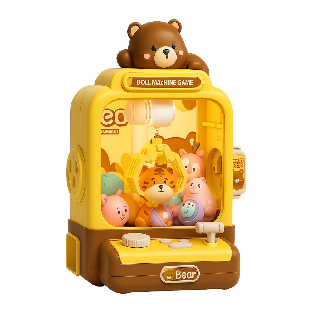 Juguete Maquina De Peluches Garra Cute Kawaii Kit Machine