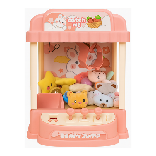 Juguete Mini Maquina Saca Peluche Garra Cute Claw Machine