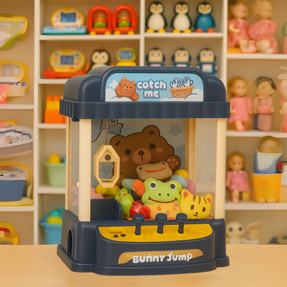 Juguete Mini Maquina Saca Peluche Garra Cute Claw Machine