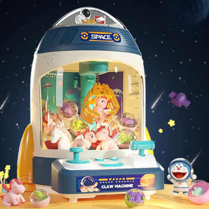 Juguete Mini Maquina Saca Peluche Garra Premio Claw Machine