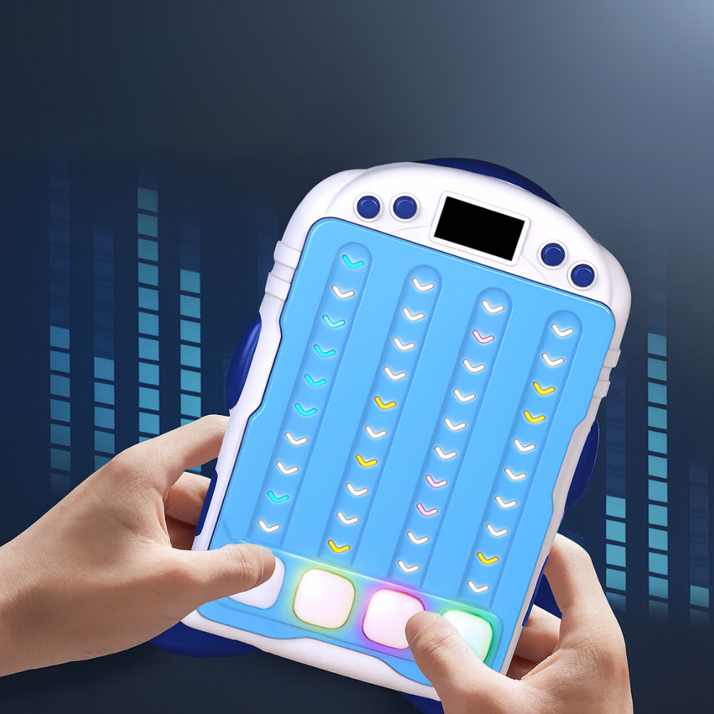 Juguete Sensorial Electronico Reflejos y Ritmo Regalo Niños