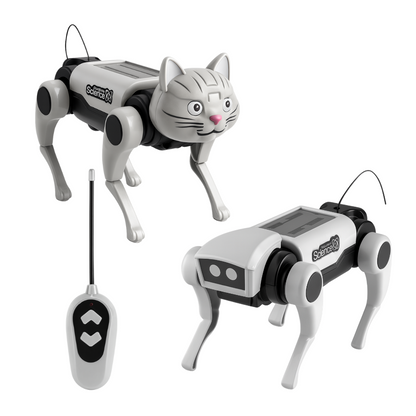 Kit Arma Tu Primer Perro Robot RC a Control Remoto Juguete Infantil