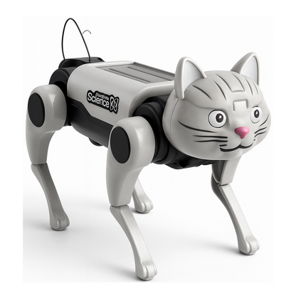 Kit Arma Tu Primer Perro Robot RC a Control Remoto Juguete Infantil