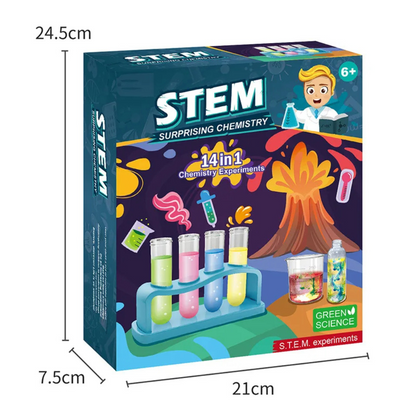 Kit Experimentos De Ciencias Mágicos Juguete Educativo