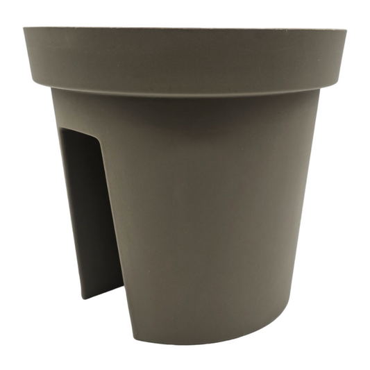 Macetero Colgante Para Balcon Terraza Plastico Maceta Jardin