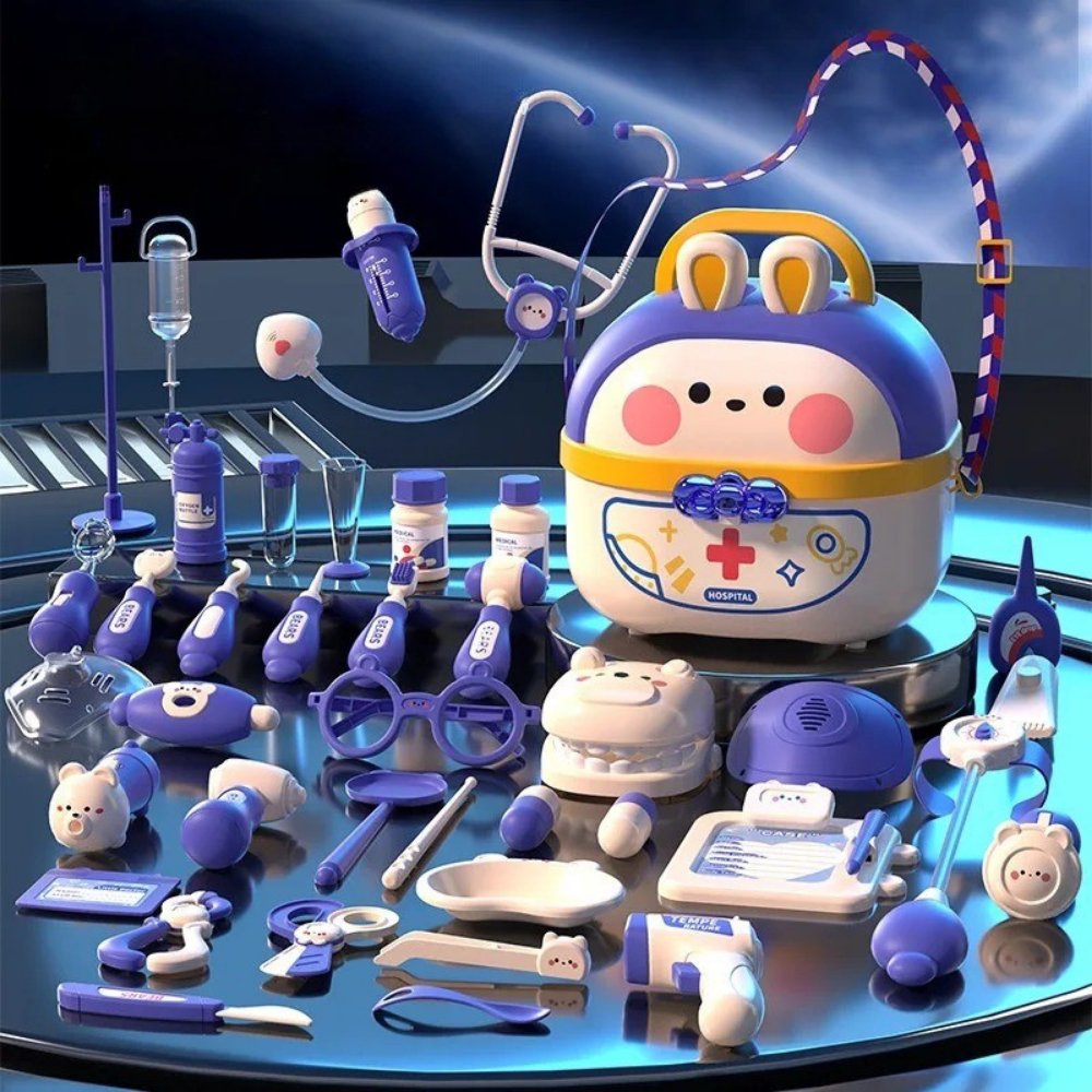 Maletin Medico Infantil Set Doctor Con 75 Piezas